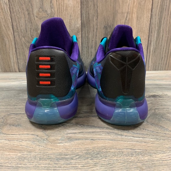 🔥 Nike Kobe X Overcome Emerald Purple Basketball - Picture 4 of 7
